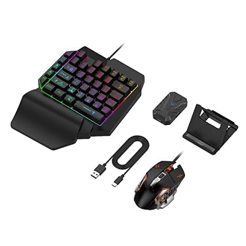4-in-1 Mobile Gaming Combo Pack, Gaming Accessories Set