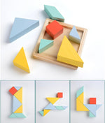 Wooden Geometric Shape Sorter Puzzle - Image 5