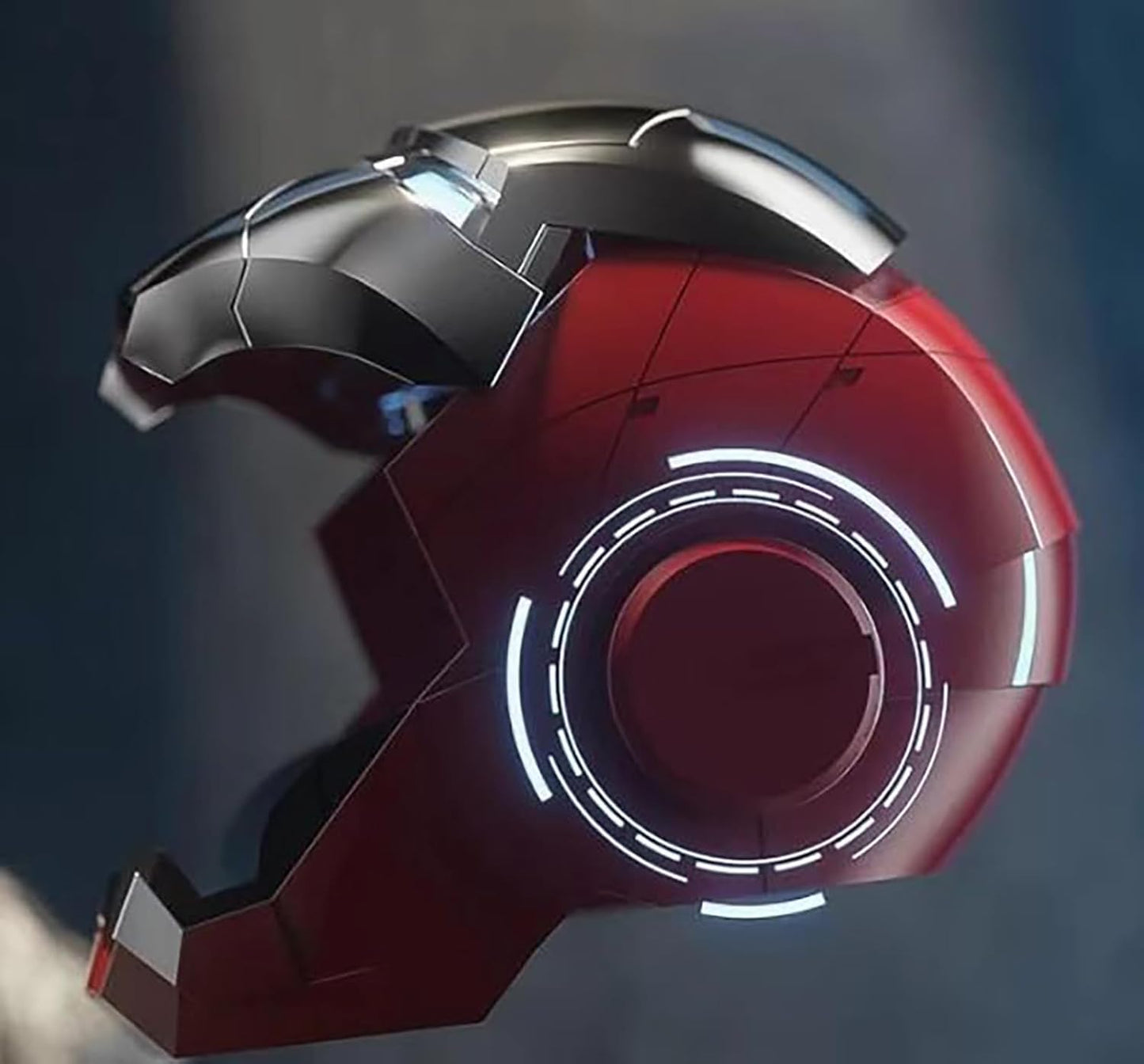 Iron-Man MK 5 Wearable Electronic Helmet: Voice & Remote Controlled, LED Eyes & Sound Effects, Perfect Super Hero Movie Prop and Figure for Adults Collectors- Ideal Gift for Halloween & Christmas