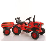 Red Ride on Tractor for Kids |  With Powerful Motor System - Image 1