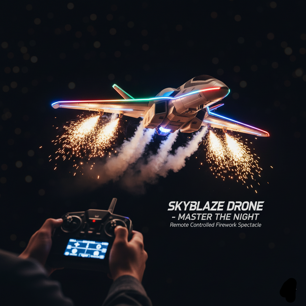 Skyblaze Fireworks Drone Remote Controlled (100 Flares)