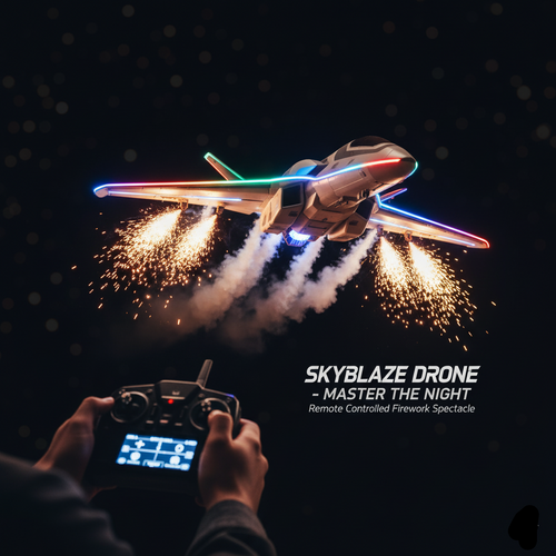 Skyblaze Fireworks Drone Remote Controlled (100 Flares)