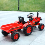 Red Ride on Tractor for Kids |  With Powerful Motor System - Image 8