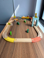 Wooden Wild Track Train Playset - Image 3