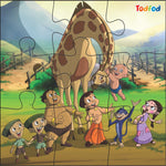 Wooden Jigsaw Puzzles - Chota Bheem & Friends Anime Cartoon Characters - Image 2