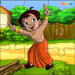 Wooden Jigsaw Puzzles - Chota Bheem & Friends Anime Cartoon Characters - Image 4