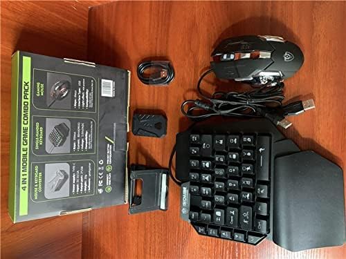 4-in-1 Mobile Gaming Combo Pack, Gaming Accessories Set