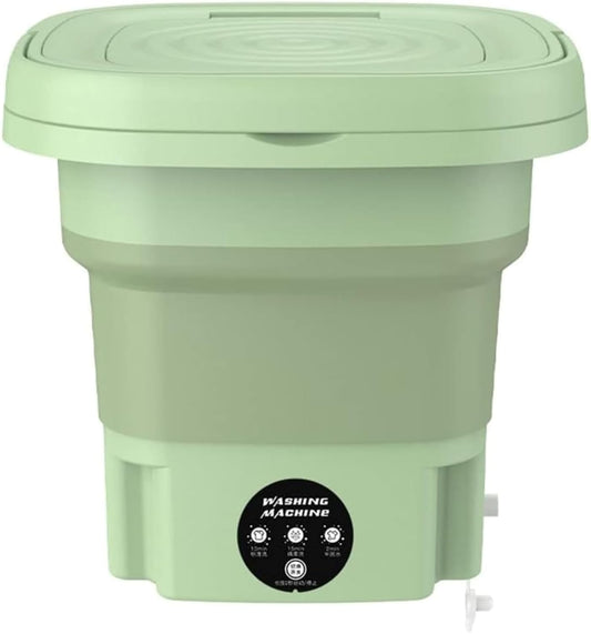 Compact Semi-Automatic 11L Washing Machine with Dryer & Deep Clean for Underwear. Ideal for Clothes Washing. Model P1.