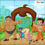 Wooden Jigsaw Puzzles - Chota Bheem & Friends Anime Cartoon Characters - Image 1