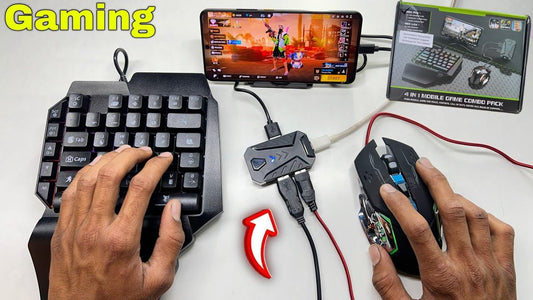 4-in-1 Mobile Gaming Combo Pack, Gaming Accessories Set