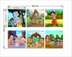 Wooden Jigsaw Puzzles - Chota Bheem & Friends Anime Cartoon Characters - Image 7
